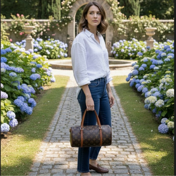 1993 authentic Louis Vuitton Papillon 30 handbag